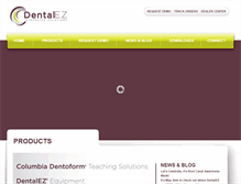 Tablet Screenshot of dentalez.com